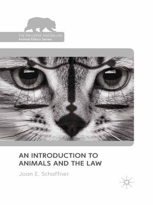 cover image of An Introduction to Animals and the Law